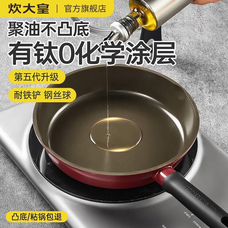 COOKER KING 20cm Non-Coated Titanium Frying Pan