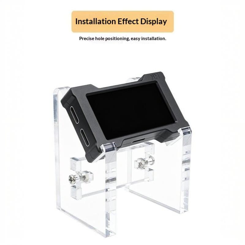 Akrylowy Stojak Na Koncentrator USB Hmlab Przezroczysty Akrylowy Uchwyt Na Koncentrator USB Zneo Gaming Hm Lab Dla Hmhub Pro/Little
