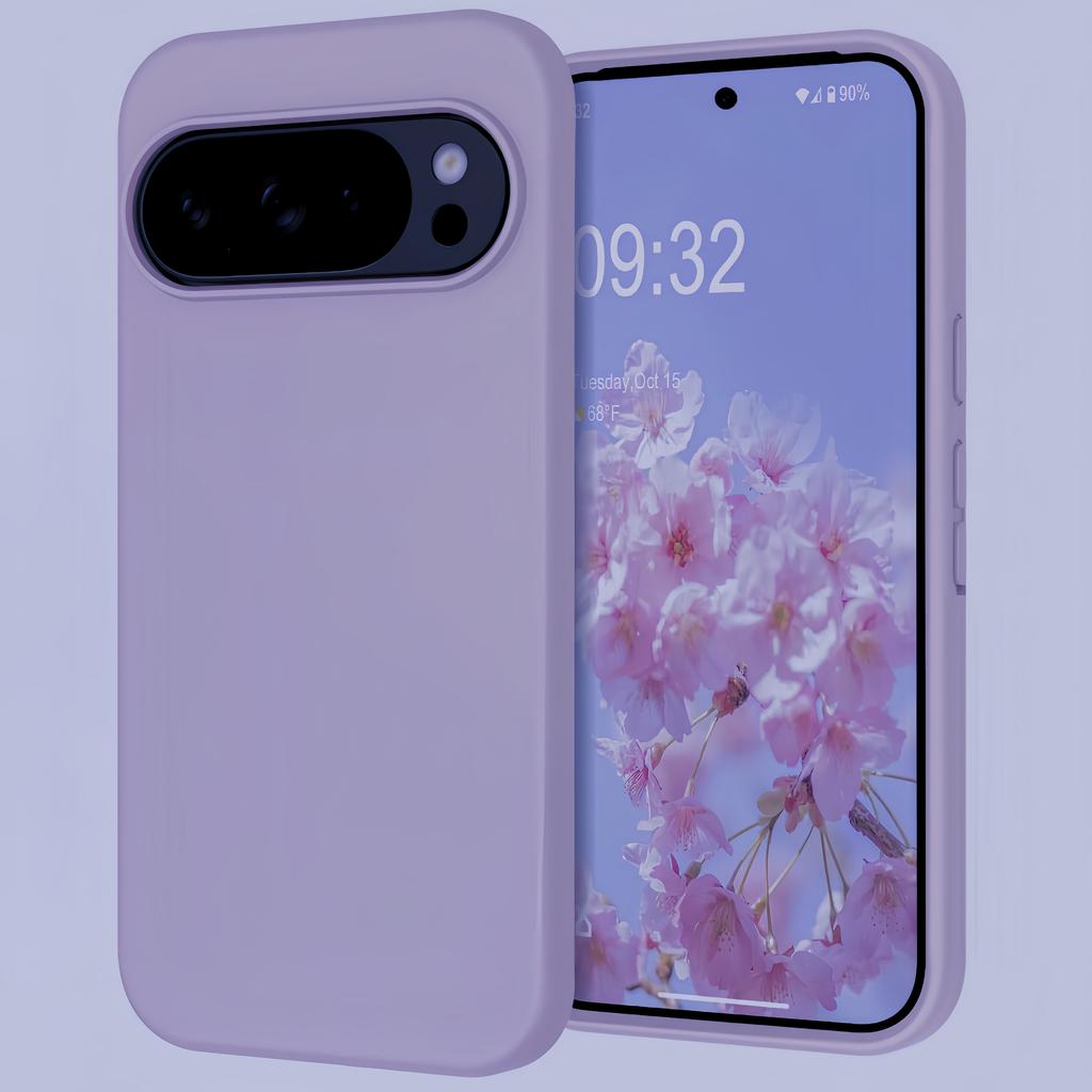 Fashion Solid Colour Shockproof Protective Liquid Silicone Phone Case For Google Pixel 10 9 8 ProXL Pro 10A/9A/8A