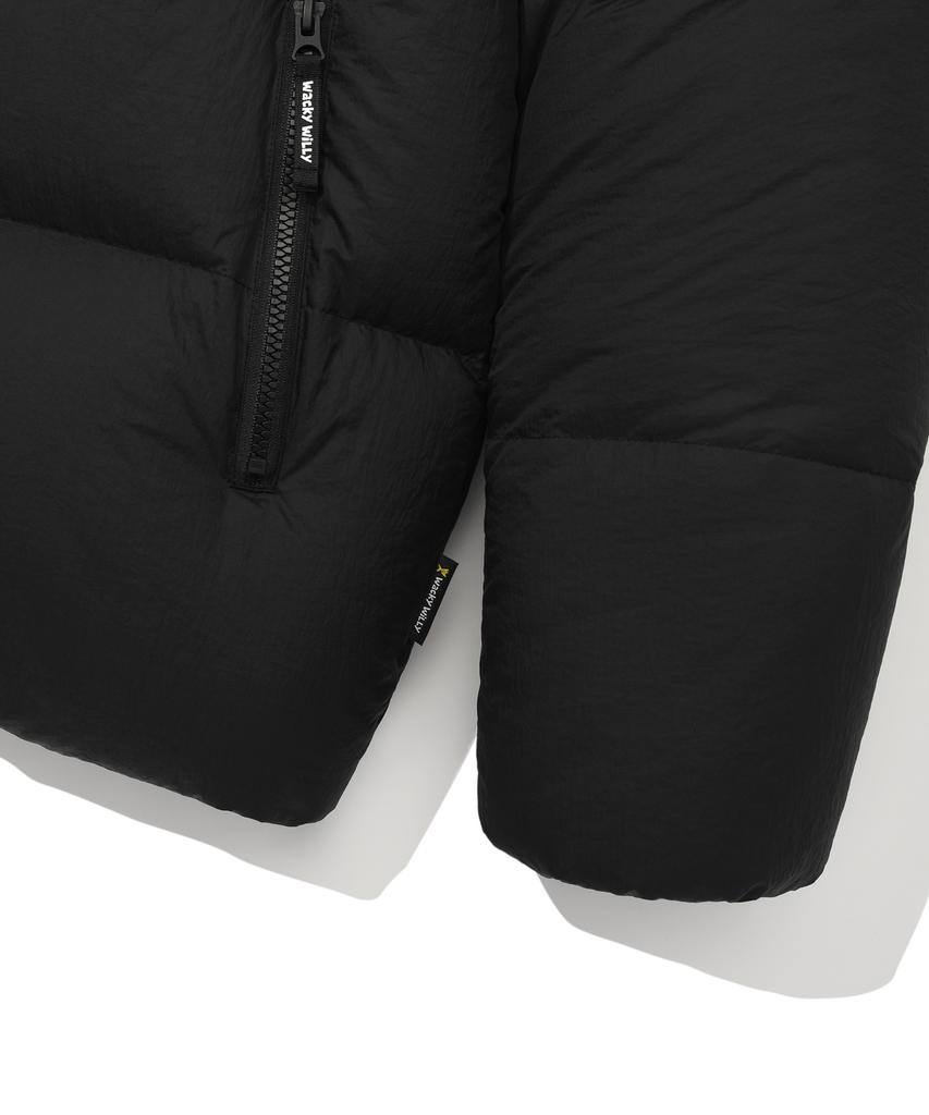 Wacky Willy Nylon Down Jumper Black