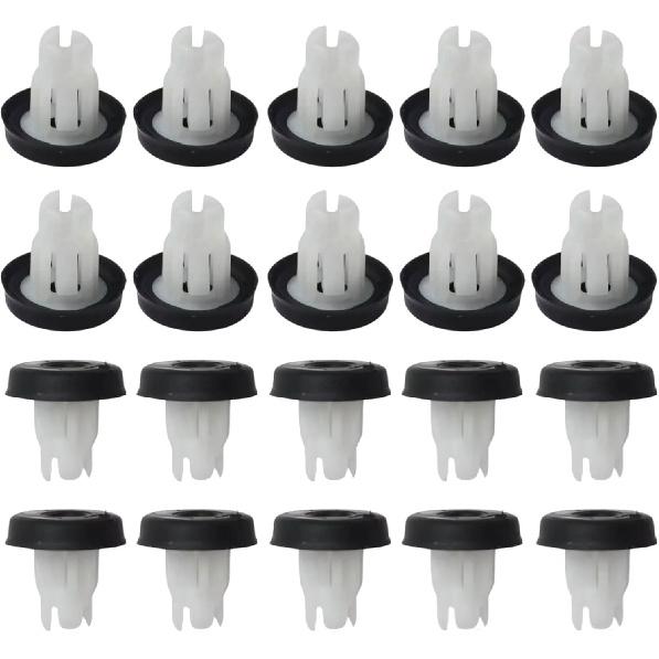 

84221533 84221534 Tail Light Grommet Clips Lamp Clip Retainer With Sealer For Car Maintenance Lamp белый