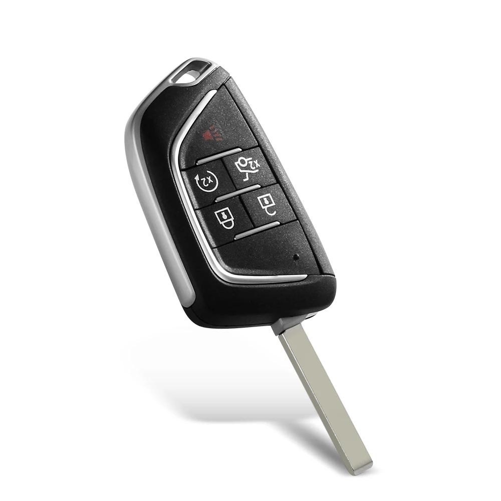 New Modified Flip Remote Key Shell Case 2/3/4/5 Buttons For Chevrolet Cruze Epica Camaro For Opel Vauxhall For Buick