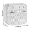 Portable color thermal printer label printer photo printer portable thermal printer with 1 roll of printing paper