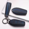 Key Fob Cover for BYD Atto Han Dolphin Seal with Keychain Anti-Scratch Surface Shockproof Structure Soft Grip Texture Easy Install Design