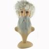Afro Men's Fake Beard Wig Funny Halloween Cosplay Wig Fashion Wig Beard  Makeup Party