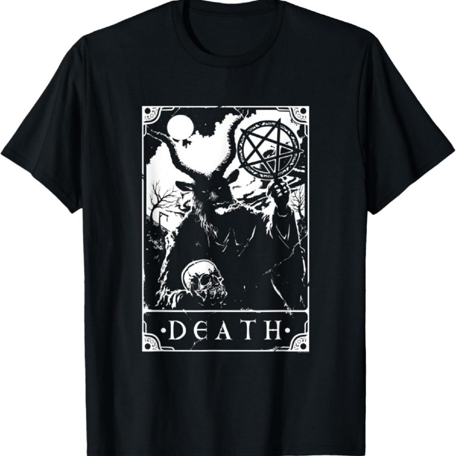 Смертельный Таро Смерть Футболка XXXXXL чёрный