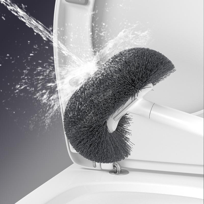 Upturned Toilet Brush Household Toilet Brush Bathroom Cleaning Brush