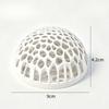 2PCS Aquarium Shrimp House Cave Mini Porous Betta House Fish Hiding Spots Shrimp Shelter Shrimp Breeding Nest for Aquatic Decor