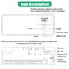 Tuya WiFi Wireless Thermostat 8 Sub-Chamber RF Central Hub Controller Box with LCD Indicates Gas Boiler Floor Heating Actuator7