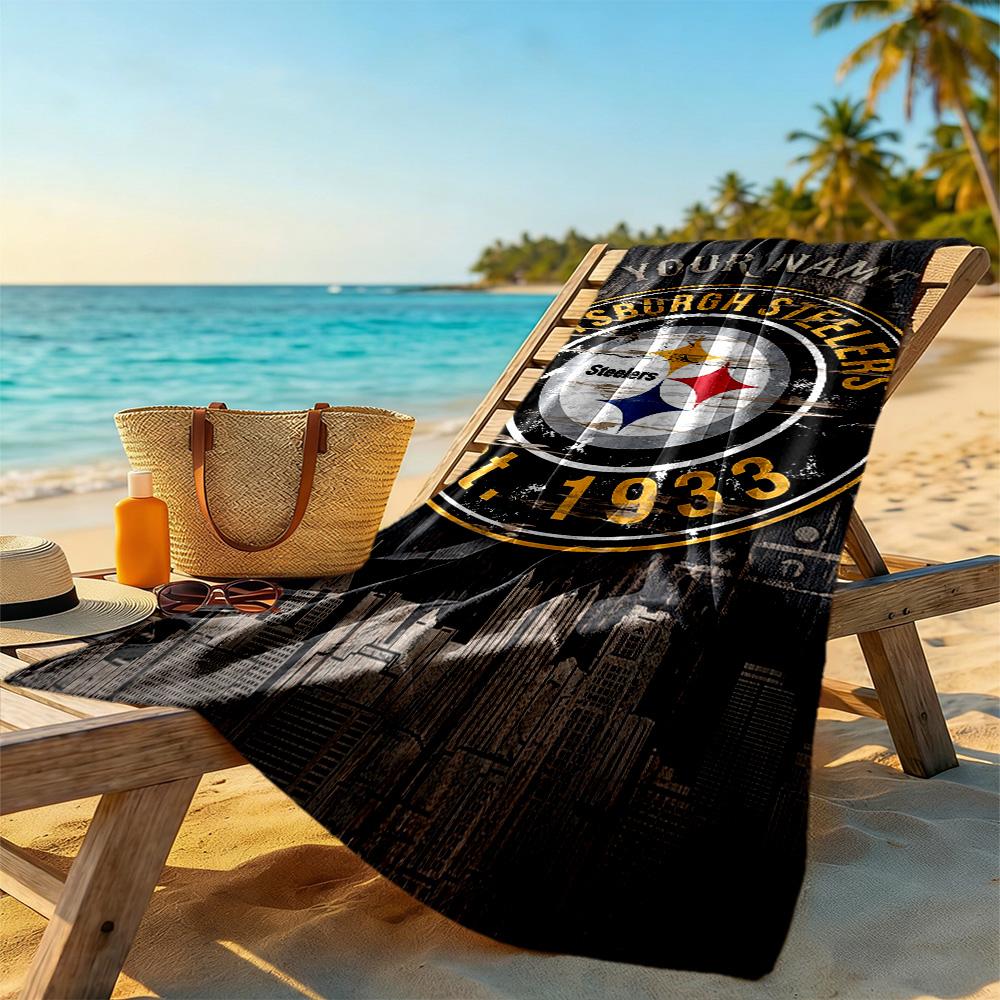 Kobe Customize Your Name Beach Towel High Absorbency Quickdry