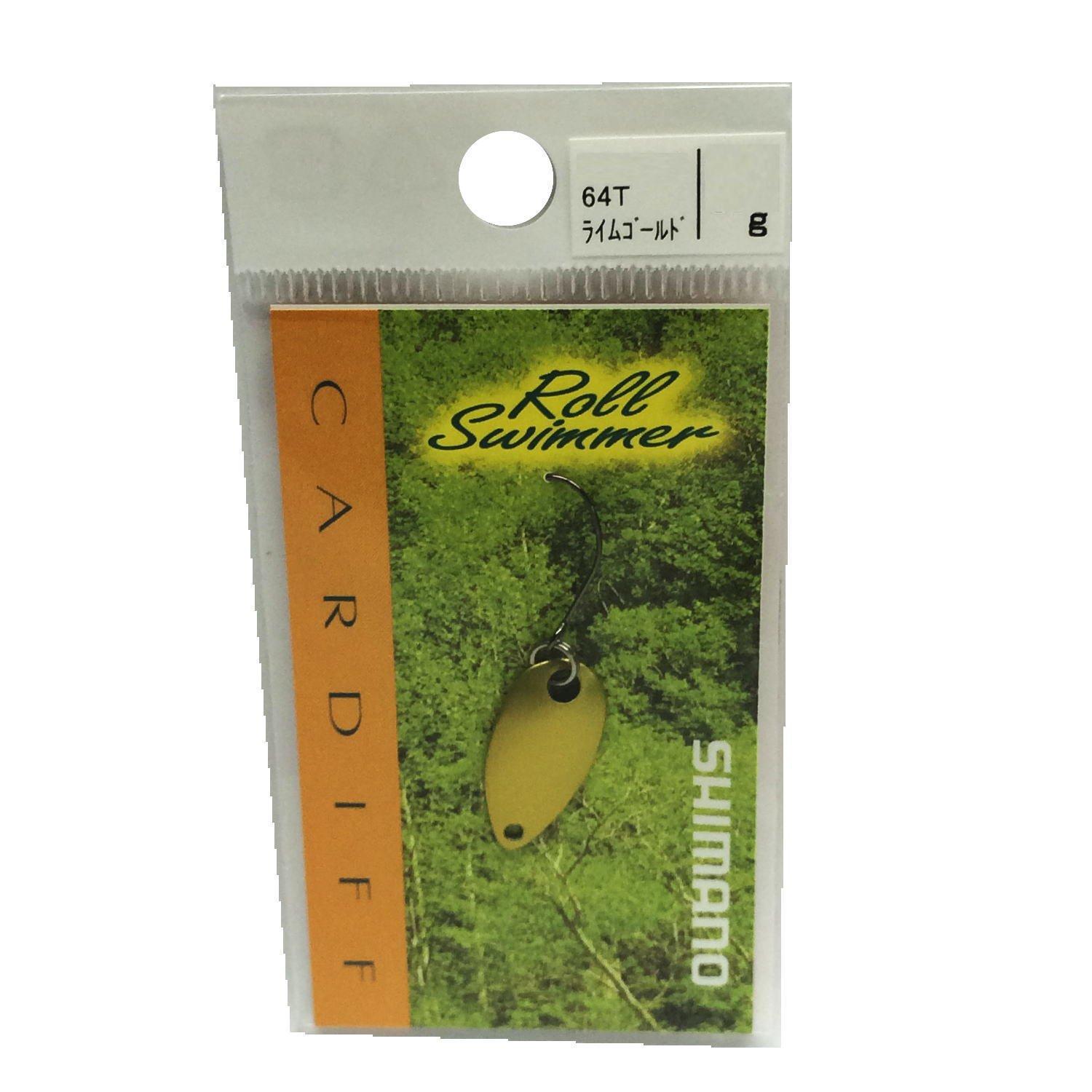 

SHIMANO Spoon Cardiff Roll Swimmer Lime Gold 64T Lure 5.0g TR-0029