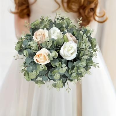 20/40/60pcs Mix Eucalyptus Leaves Stems Bulk Artificial Eucalyptus Leaves Artificial Green Plant Set for Wedding Home Gift Decor