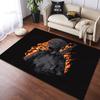 Popular 3D Shooting Game Decorative Carpets Square Flannel PUBG Carpets Modern Home Bedroom Rug Living Room Carpets