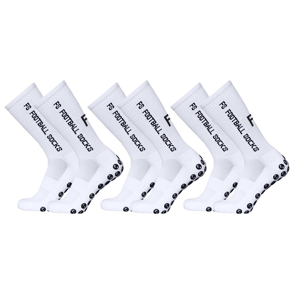 3 pary skarpet sportowych outdoorowych do biegania, elastyczne, sportowe, do piłki nożnej, antypoślizgowe