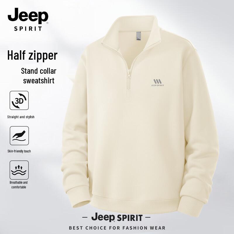 

JEEP SPIRIT Men s Casual Pullover Sweatshirt 3XL