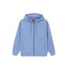 Li Ning Sweatshirts Unisex Blue Hooded Moderate Cardigan AWDRF53-2