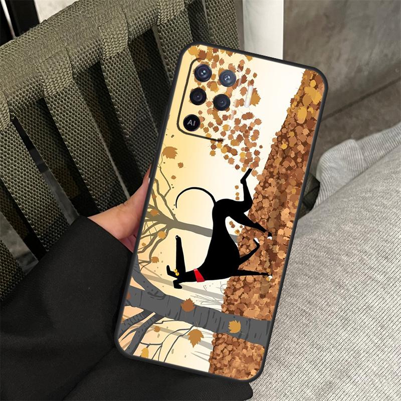 Greyhound Case For Oppo A38 A18 A58 A78 A98 A79 A40 A60 A80 A16 A76 A96 A15 A74 A94 A54 A77 A17 Cover