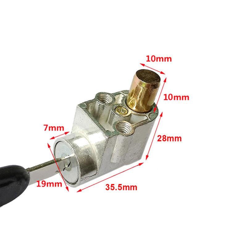 1pc Universal Motorcycle Ignition Switch Lock with 2 Keys Electric Motorcycle ATV Start Key Ignition Lock Motorcycle Accessories