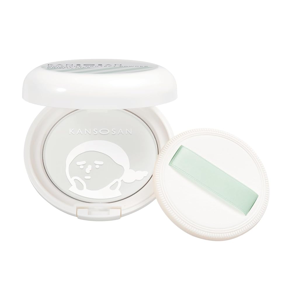 Kansou-san Moisture Protect Powder Bright Cica 10g Face Powder Anti-Crease Anti-Dryness