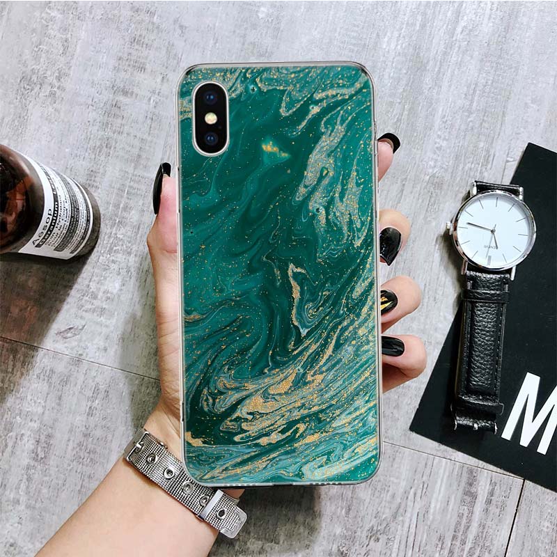 Granite Marble Phone Case For iPhone 17 Air 16 15 Plus 11 14 Pro Max 13 Mini 12 7 8 + SE Pattern Art Customized Cover 17 Air 16