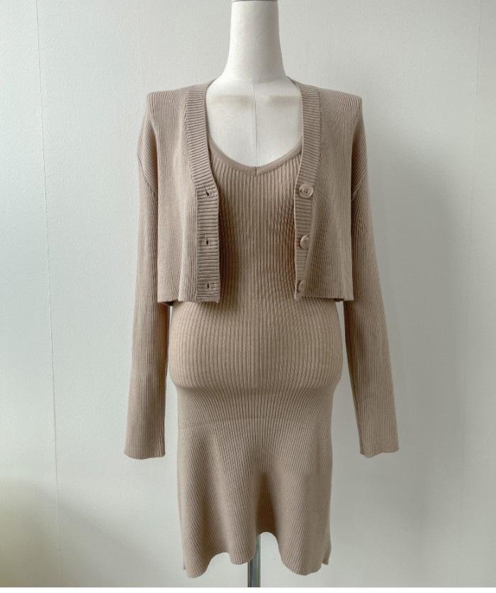 

Тондэмун Южная Корея сексуальный женственный кардиган и платье комплект – легкая роскошная мода. One Size хаки