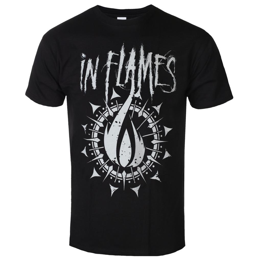 New Summer in Flames Graphic Cotton Tshirt Unisex Summer Short Sleeve Fashion Brand Tee Luxury Casual Vintage Tees