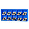 10pcs CNC Carbide Tips Inserts Blade Cutter Lathe Turning Tool With Box
