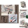 2pcs English Newspaper Vintage Style Photography Background Props Shooting