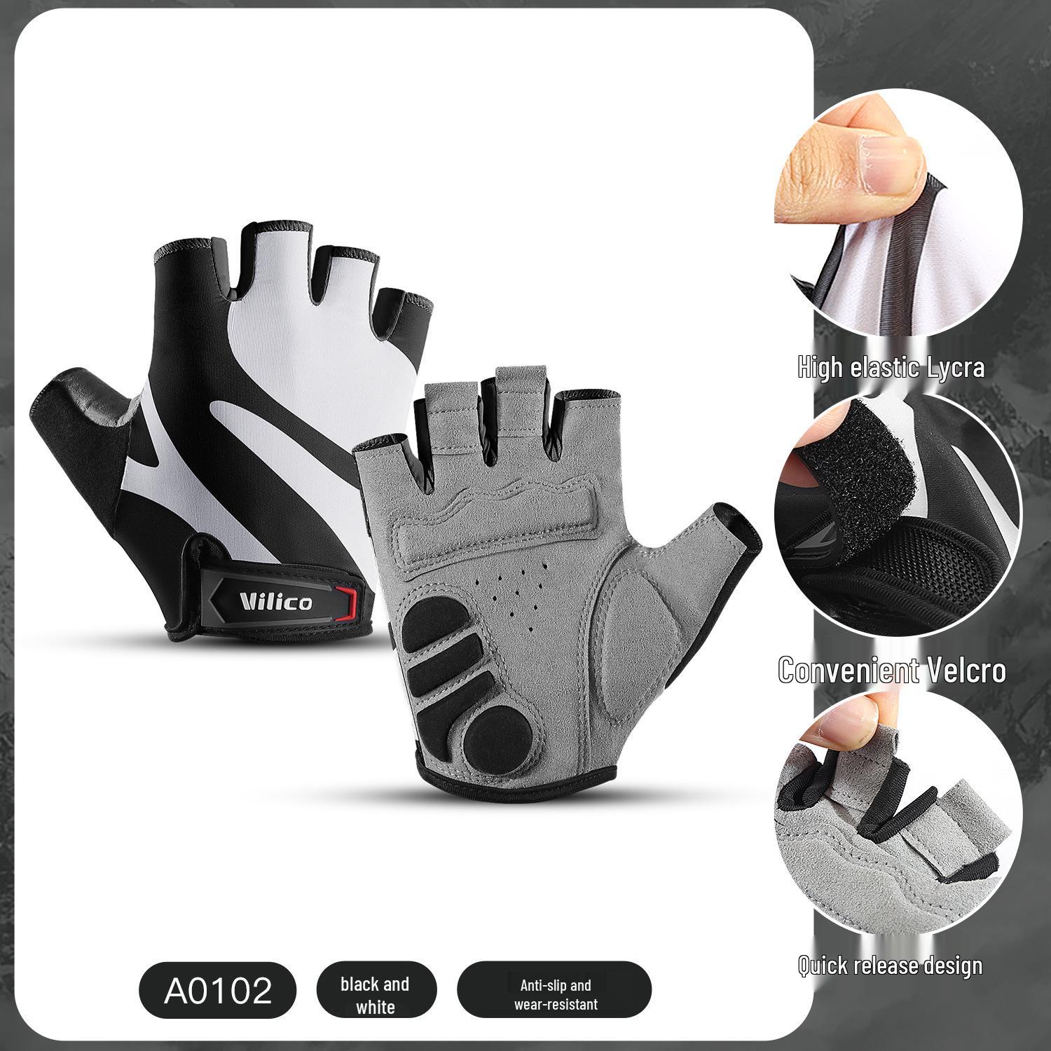 Herren- & Damen Atmungsaktive Rad- & Motorradhandschuhe - Touchscreen-kompatibel, Verschleißfest M