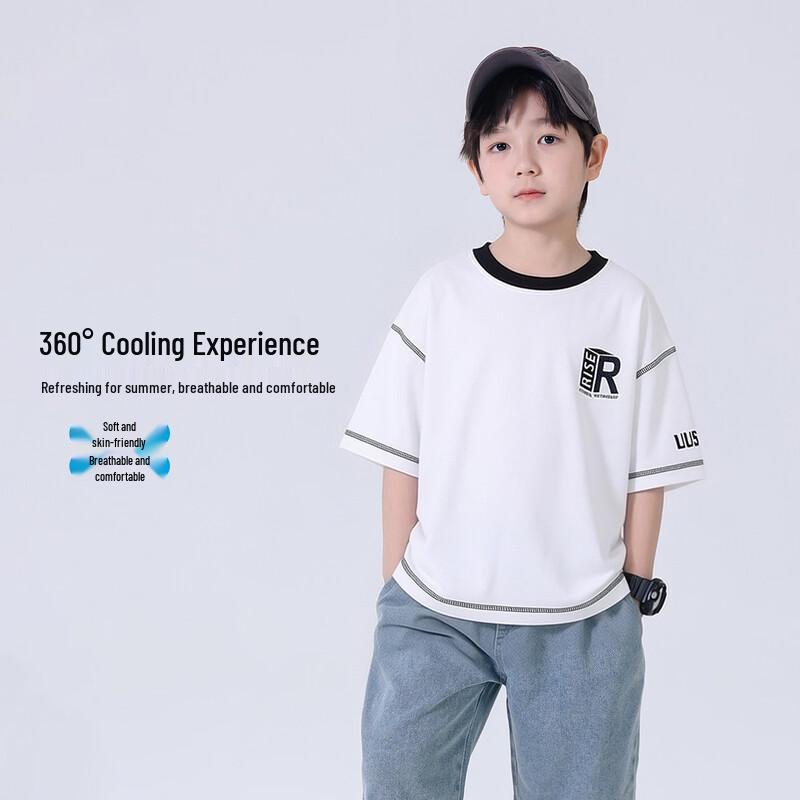 Boys  Cotton Short Sleeve T-Shirt 140