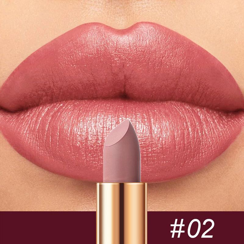 Nude Matte Lippenstift Fluweel Sexy Rode Lippenstiften Glad Klassiek Sterk Gepigmenteerd Verzorgende Lipgloss Waterdichte Lippenstift Cosmetica 4g