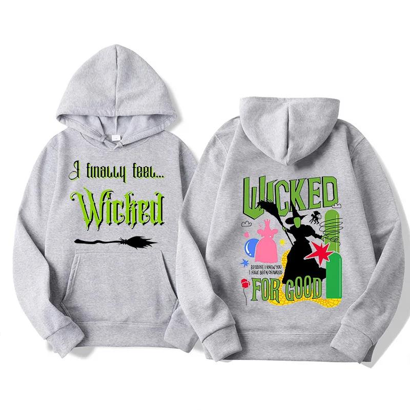 Hot Anime Changed For Good Wicked Fantasy Hoodie Harajuku Hip Hop Pullover Tops Sweatshirt Fans Gift Autumn Winter Fashion Tops