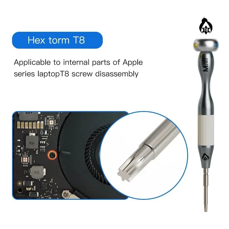 MaAnt MY-903 High Precision Screwdriver for Mobile Phone Tablet Laptop Repair Alloy Steel Super Har Dismantling Screwdriver Set