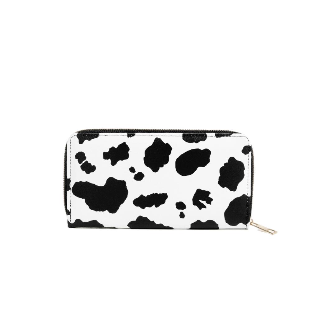 Long Wallet Women's Wallet Zipper Wallet New High-end Feel Bag PU Card Holder Leather Clutch