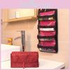 Roll N Go Cosmetic Bag Black/red Non-woven Fabric Travel Buddy For Cosmetics And Toiletries