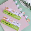 1 sztuka Kawaii Artykuły Papiernicze Kreskówkowe Zwierzęta Notatnik Zakładki Flagi Zakładki Indeksowe Karteczki Samoprzylepne Naklejki z Papieru Etykietowego
