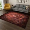 3D Brick Stone Building Wall Originality Carpet Rug for Living Room Sofa Home Bedroom Doormat Decor,Playroom Non-slip Area Rug