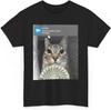 Ring Katze Meme T-Shirt, Verfluchtes Lustiges Katzen Grafik Shirt, Ironisches Internet Humor Tee, Ungezügeltes Shirt für Gen Z, Cringe Core Meme