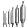 60-Degree Angle Center Drill Bits Metalworking Tough Material 60-Degree Countersink Accurate Center Holes High Speed Steel