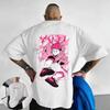 New Hot Summer Anime Itadori Yuji Jujutsu Kaisen Printed Graphic T-shirt Unisex Hip Hop Streetwear Oversized T-shirt Breathable Streetwear Casual Tees