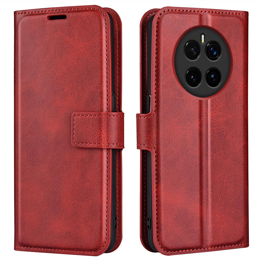For Honor Magic7 5G Stand Case Anti-Scratch Calf Texture Leather Phone Cover