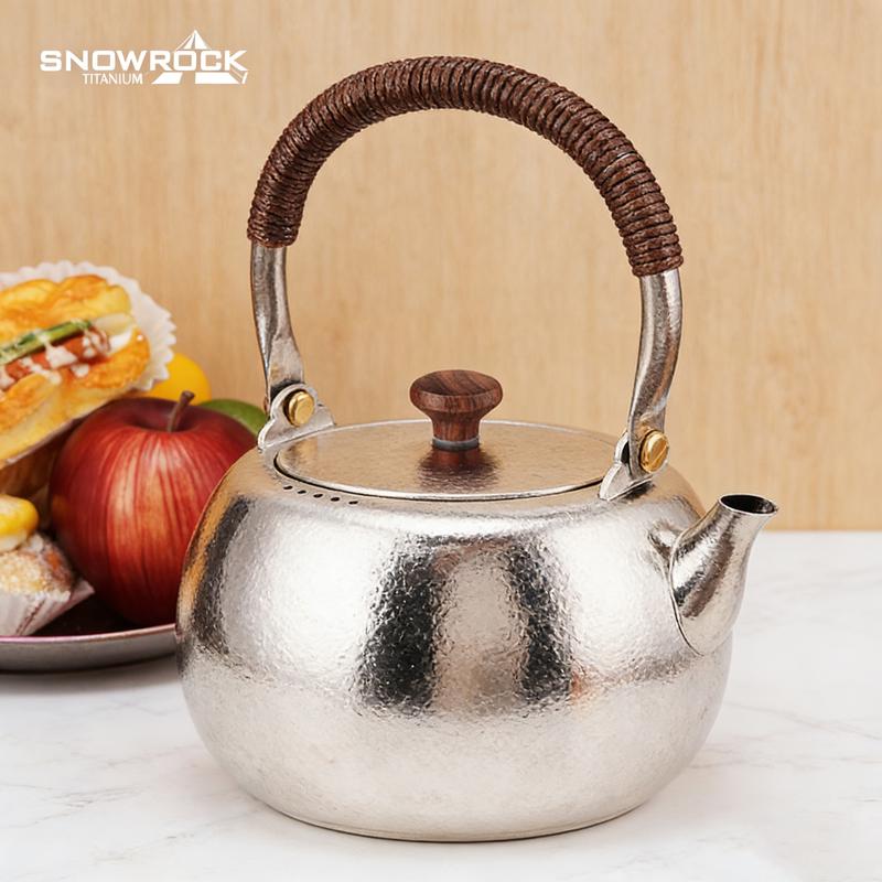 SNOW ROCK Titanium Outdoor Teapot Kettle