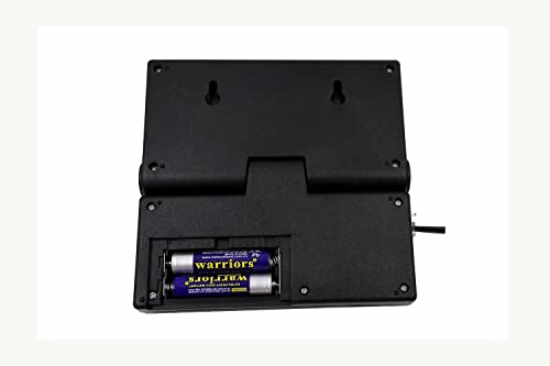 BJ Design Digital Platform Scale, Remote Measurement, Measures up to 50kg in 2g Increments, with Tare and Auto-Off Functions
