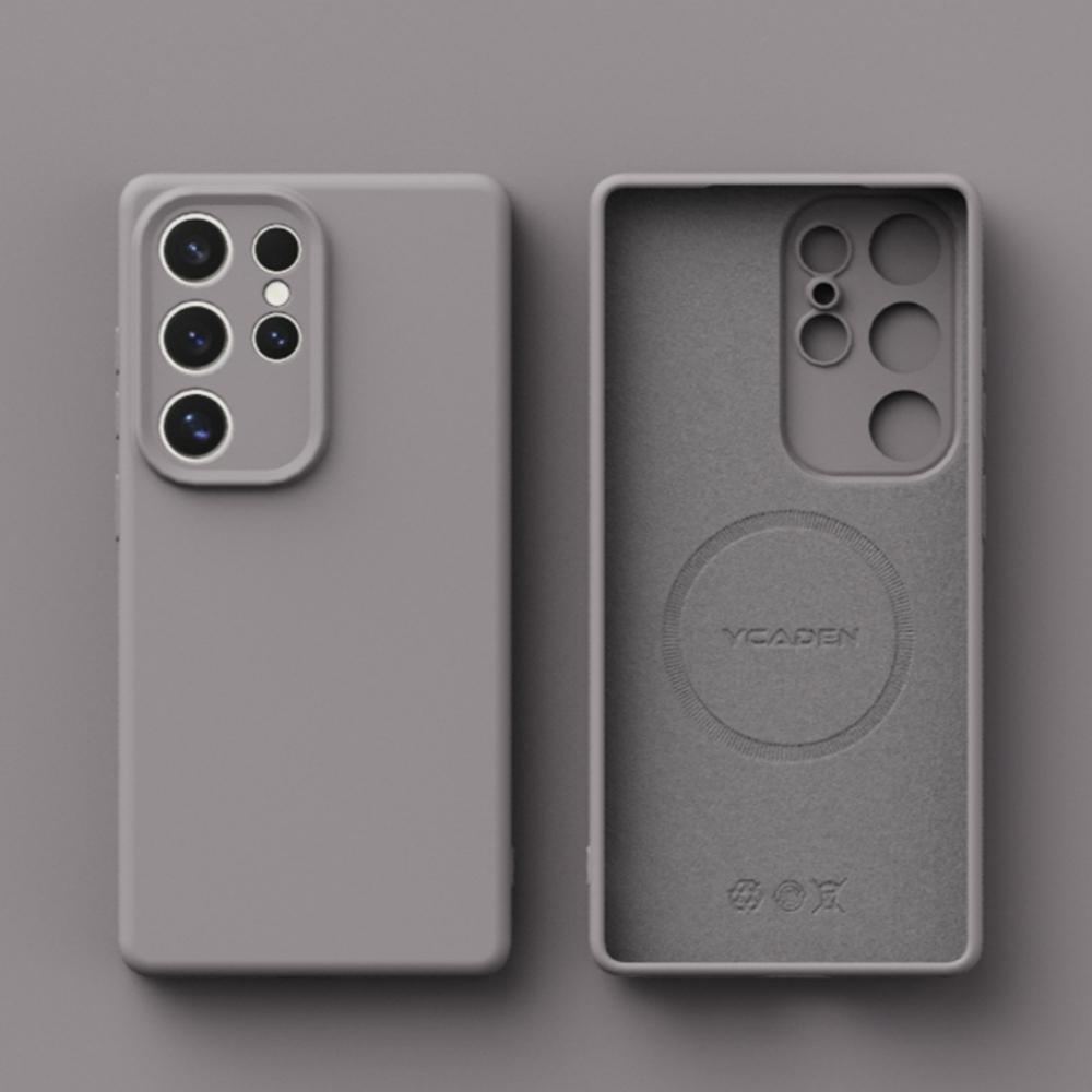 Oryginalny Miękki Płynny Silikon do Etui Magsafe dla Samsung Galaxy S26 S25 S24 S23 S22 Ultra Plus Magnetyczny Pokrowiec do Ładowania Bezprzewodowego