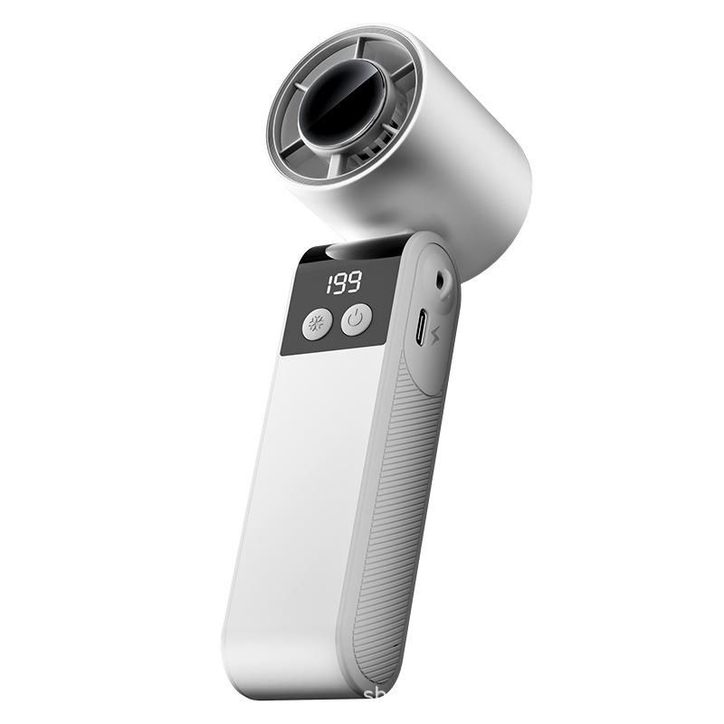 Portable Silent Handheld Fan with Turbine Cooling 170*59*53mm