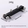 High Efficiency Guitar Bridge Sanding Tool For Smooth Adjustments Aluminum Alloys With 4 Way Positioning And Sandpaper