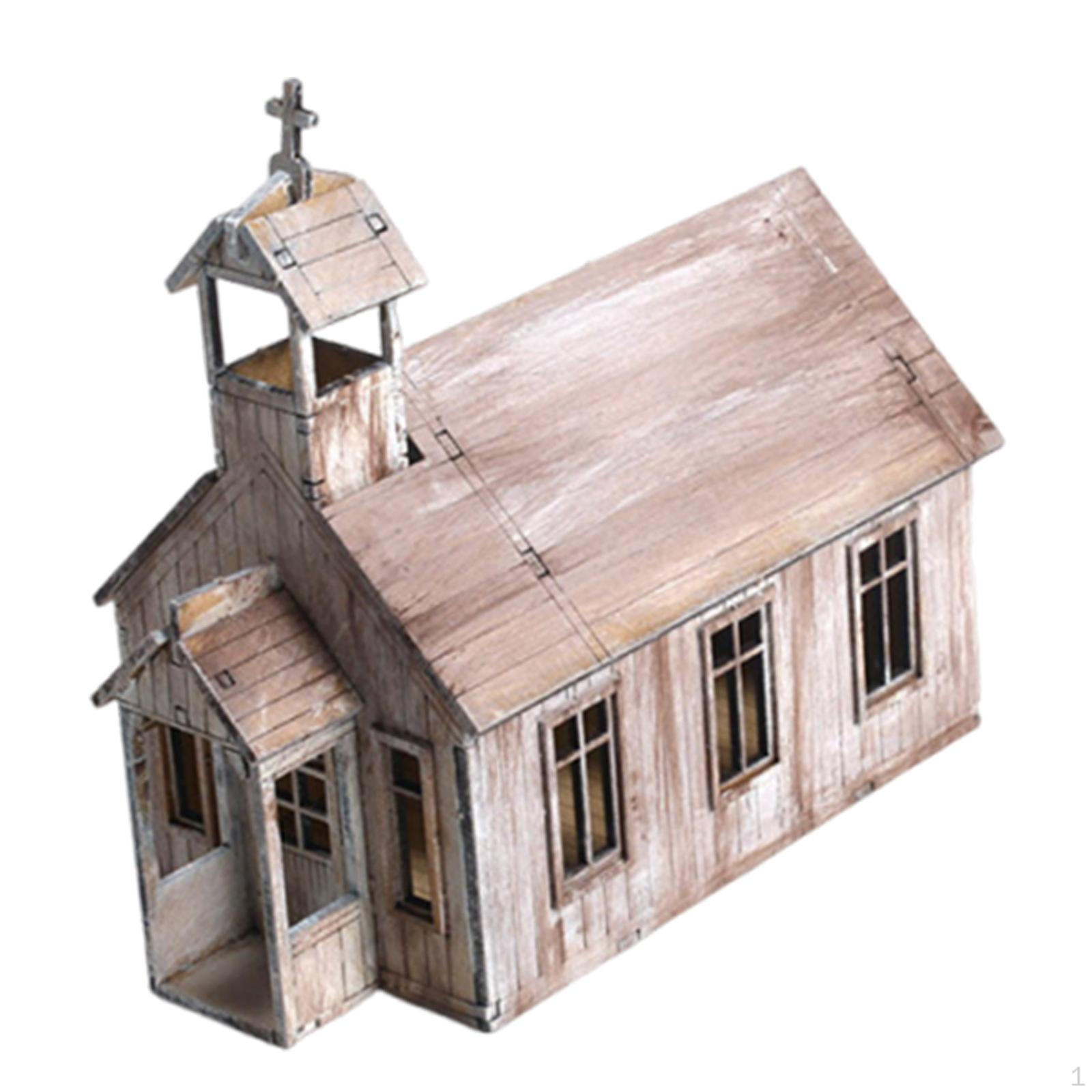 

1/72 European Building Model DIY Crafts House Painting Landscape Materials,Wood 91009
