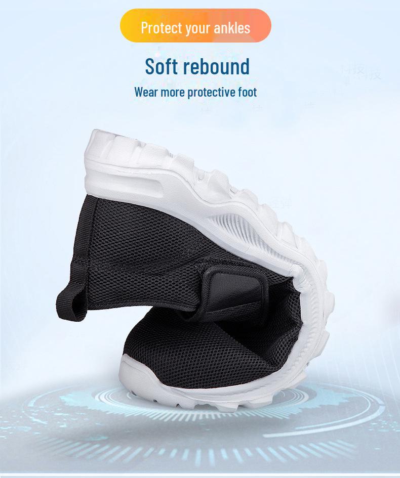 Große Sportschuhe mit Klettverschluss für breite oder geschwollene Füße – Laufschuhe mit weicher Sohle für Senioren, Männer und Frauen, Frühling/Sommer.