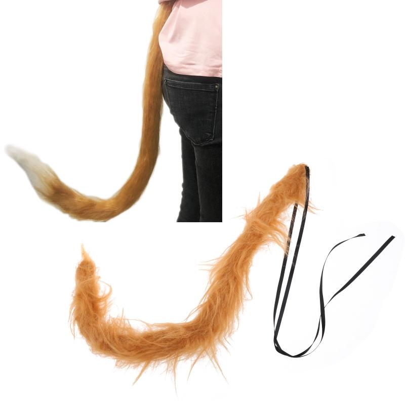 Soft Lolita Furry Kitty Tail Anime Cosplay Cute Electric Props Halloween New Year Costume Role-play Birthday Fittings
