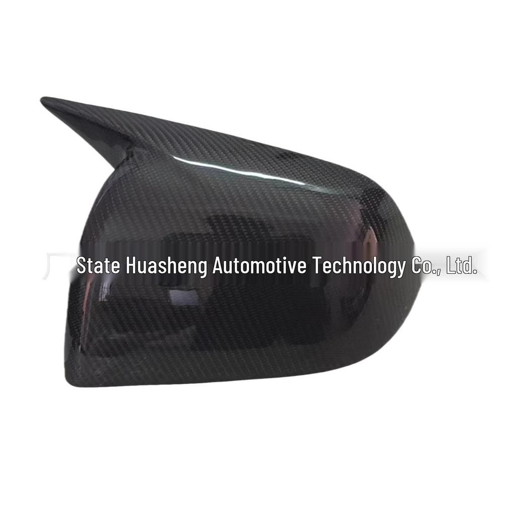 Carbon Fiber Rearview Mirror Wrap for Tesla 3Y Special Edition Bullhorn